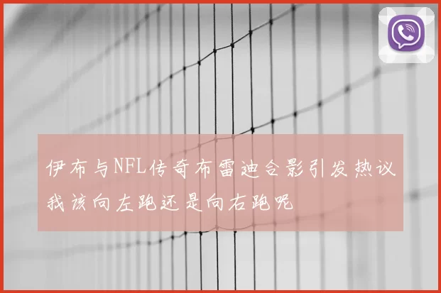 伊布与NFL传奇布雷迪合影引发热议我该向左跑还是向右跑呢